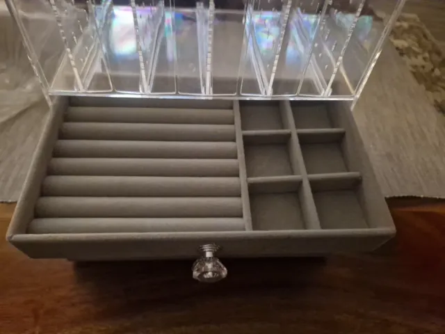 Organizador Joyas Acrílico Transparente.