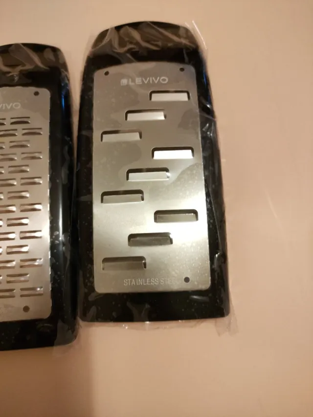 Set 4 Ralladores Acero Inoxidable