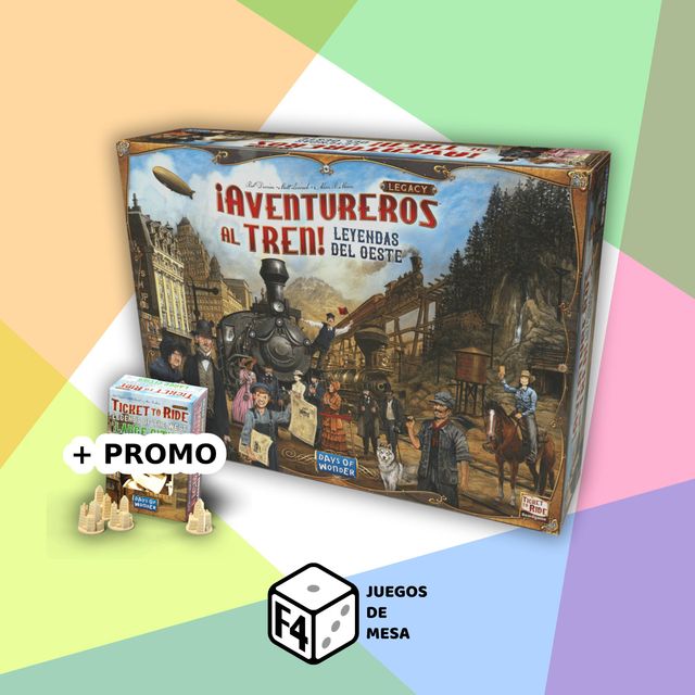 (OFERTA 15%) ¡Aventureros al Tren! Legacy + PROMO