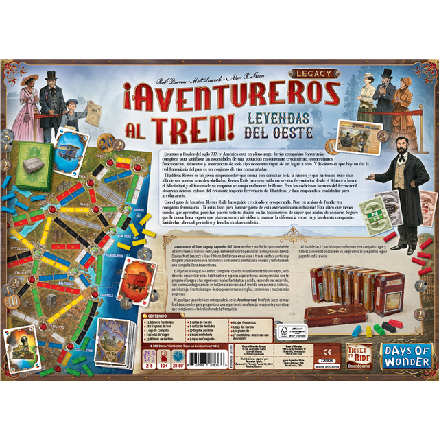 (OFERTA 15%) ¡Aventureros al Tren! Legacy + PROMO