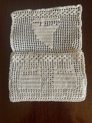 Saquinhos em croché para guardanapo/pão