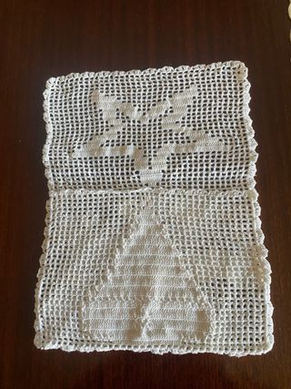 Saquinhos em croché para guardanapo/pão