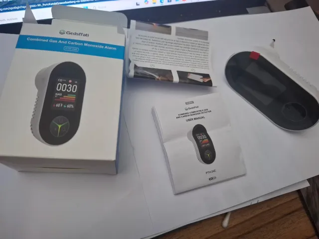 Rilevatore di gas monossido di carbonio nuovo