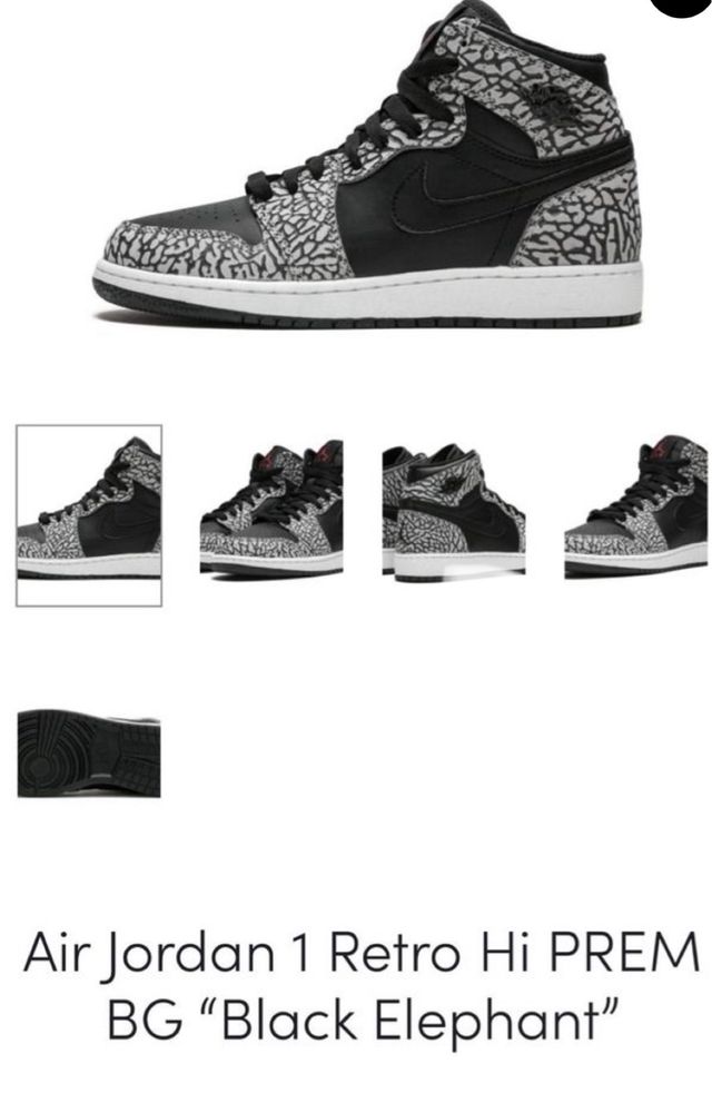 Jordan Air Jordan 1 Retro High Elephant Print