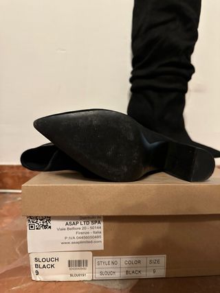 Stivali Steve Madden neri - tg. 40