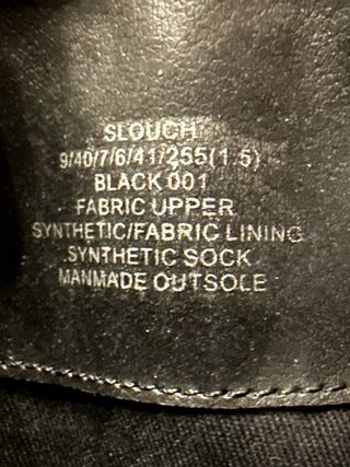 Stivali Steve Madden neri - tg. 40