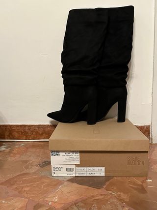 Stivali Steve Madden neri - tg. 40