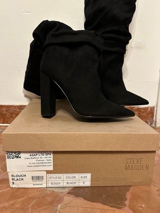 Stivali Steve Madden neri - tg. 40