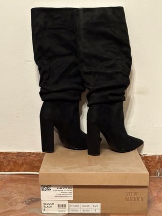 Stivali Steve Madden neri - tg. 40