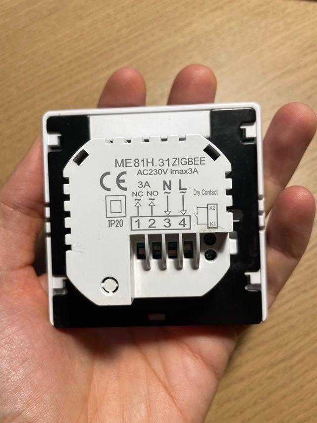 Termostato Inteligente Zigbee