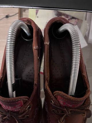 Náuticos Snipe Piel Marrón con borlas cordones