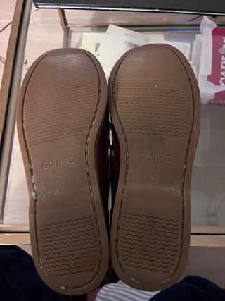 Náuticos Snipe Piel Marrón con borlas cordones