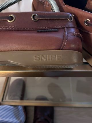 Náuticos Snipe Piel Marrón con borlas cordones