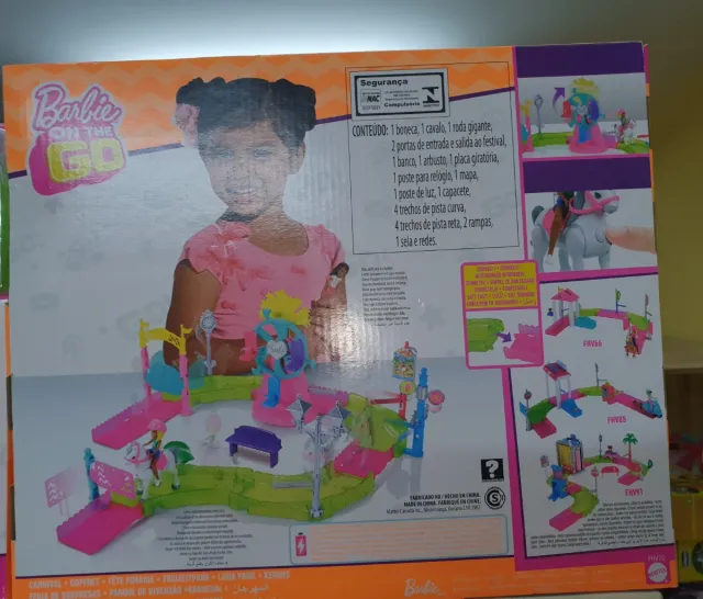 Barbie On The Go Parque de Diversiones