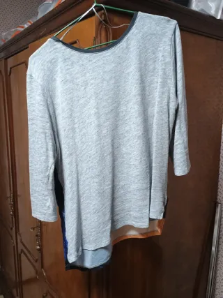 Top Zara Estampado Flores