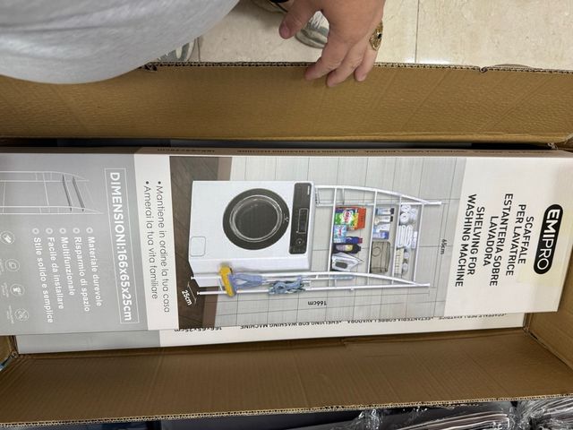 Scaffale EMIPRO per lavatrice