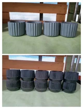 Mini Vaso Vasetto Ceramica Pianta Grassa