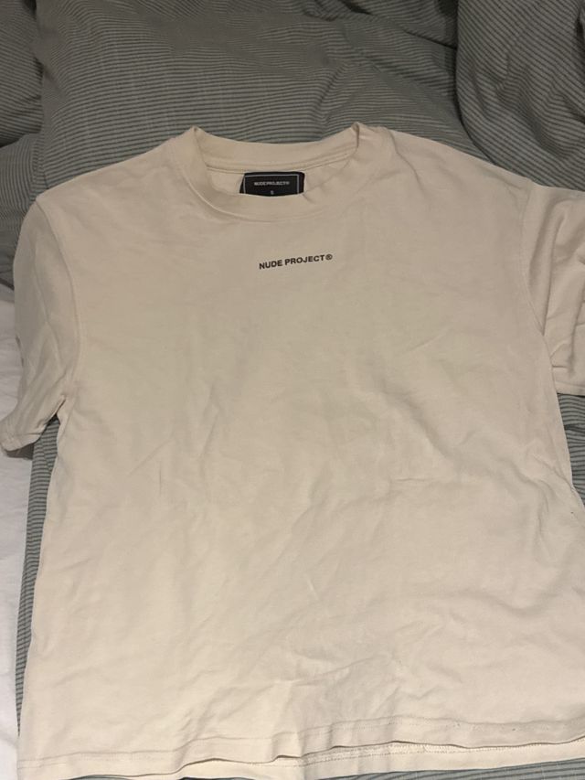 Camiseta Nude Project Beige Talla S