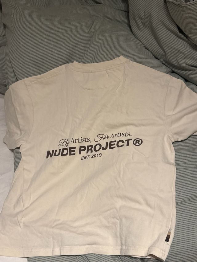 Camiseta Nude Project Beige Talla S