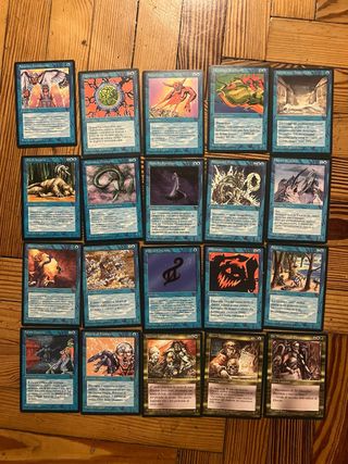 89 Carte Magic Vintage Legends