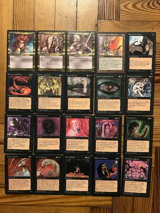 89 Carte Magic Vintage Legends