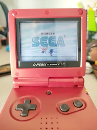 Nintendo Game Boy Advance SP Roja