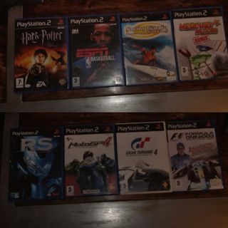 Pack de 8 Juegos de PS2