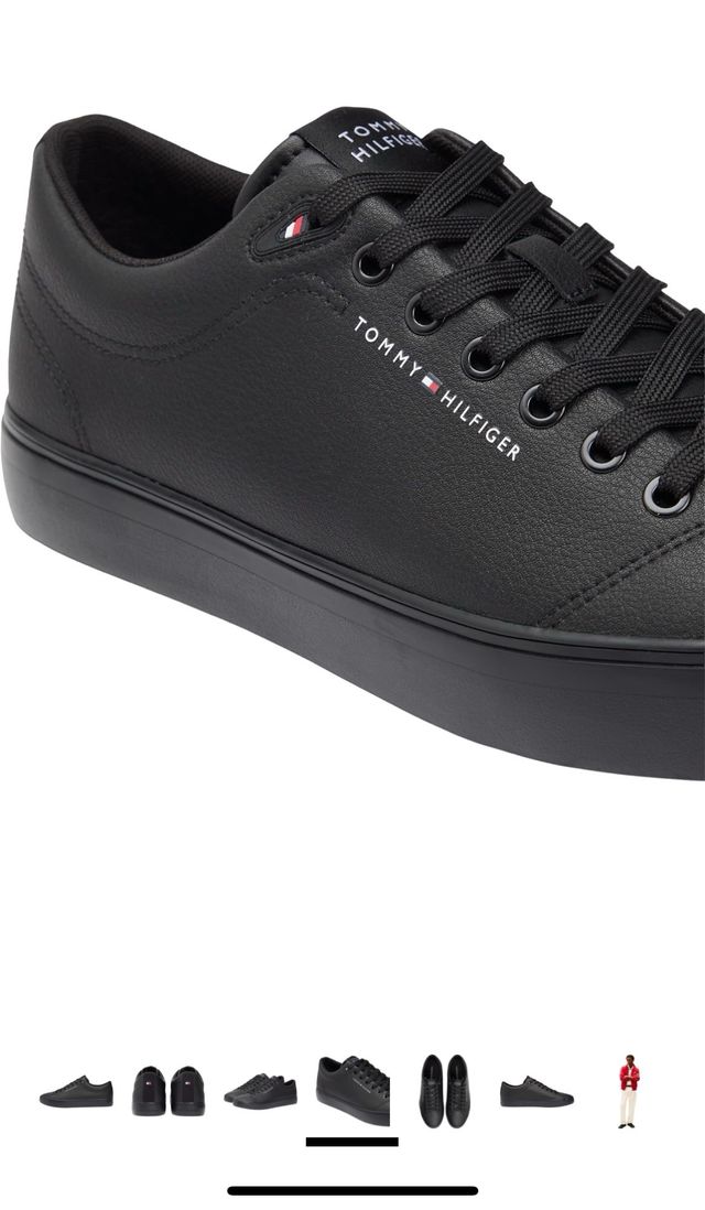 Zapatillas Tommy Hilfiger Negras NUEVO talla 41