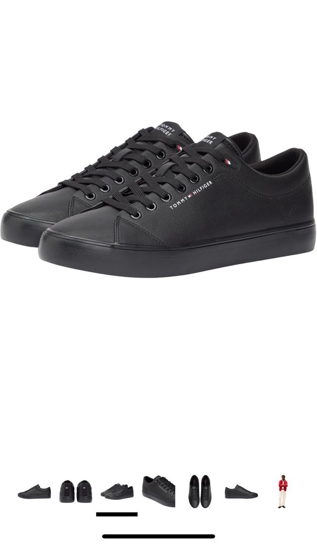 Zapatillas Tommy Hilfiger Negras NUEVO talla 41