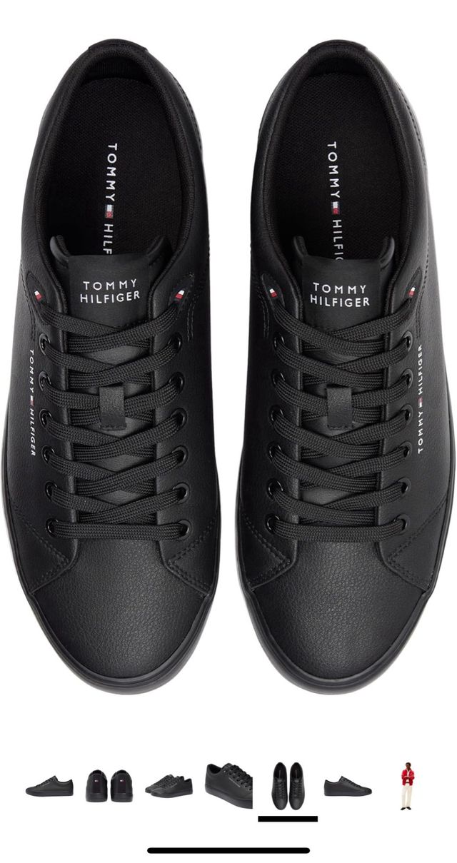 Zapatillas Tommy Hilfiger Negras NUEVO talla 41