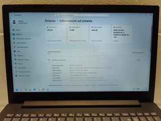 LENOVO AMD A4 SSD 256GB Ram 4GB