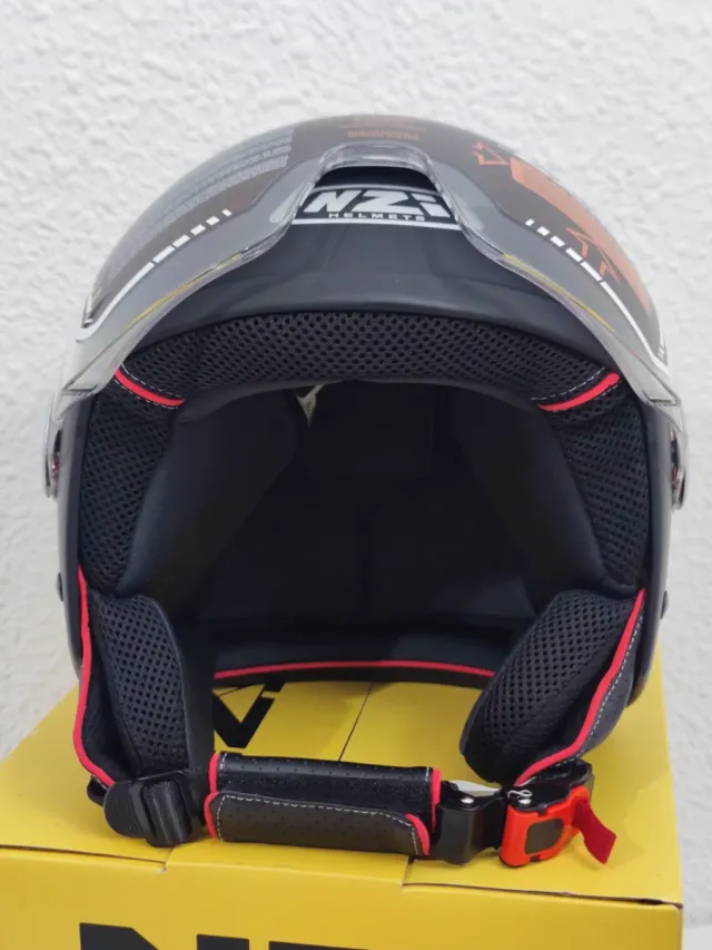 Casco NZI Vintage 3 Negro Mate