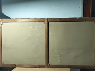 Lienzo antiguo J Rodríguez .