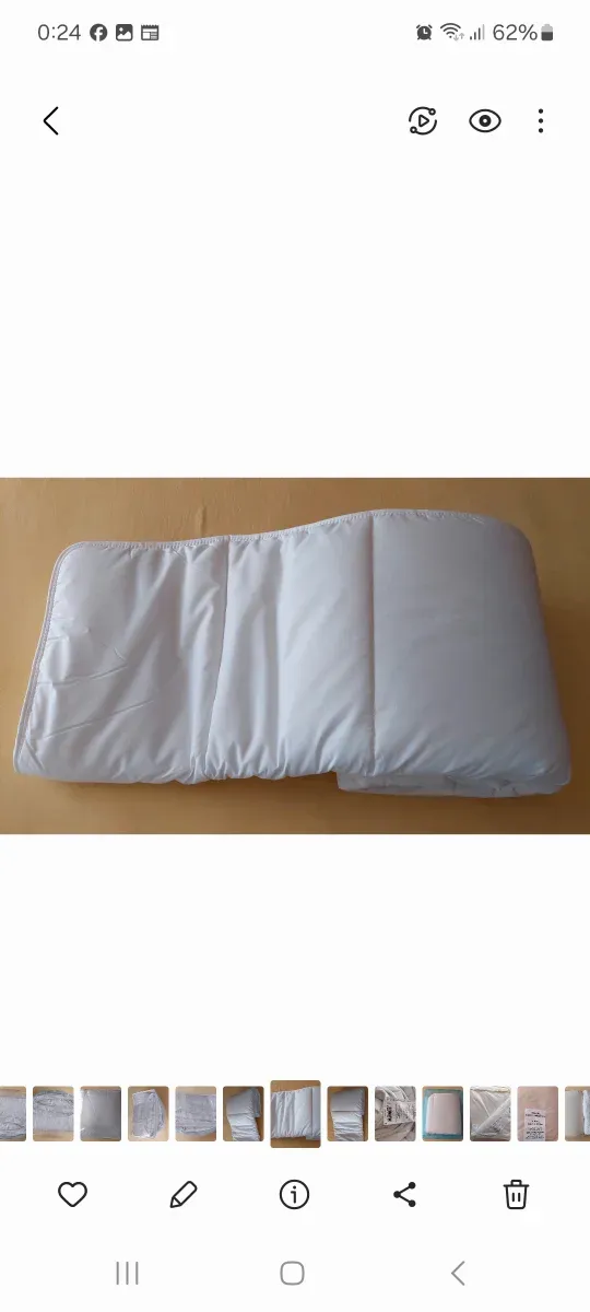 Relleno nórdico blanco