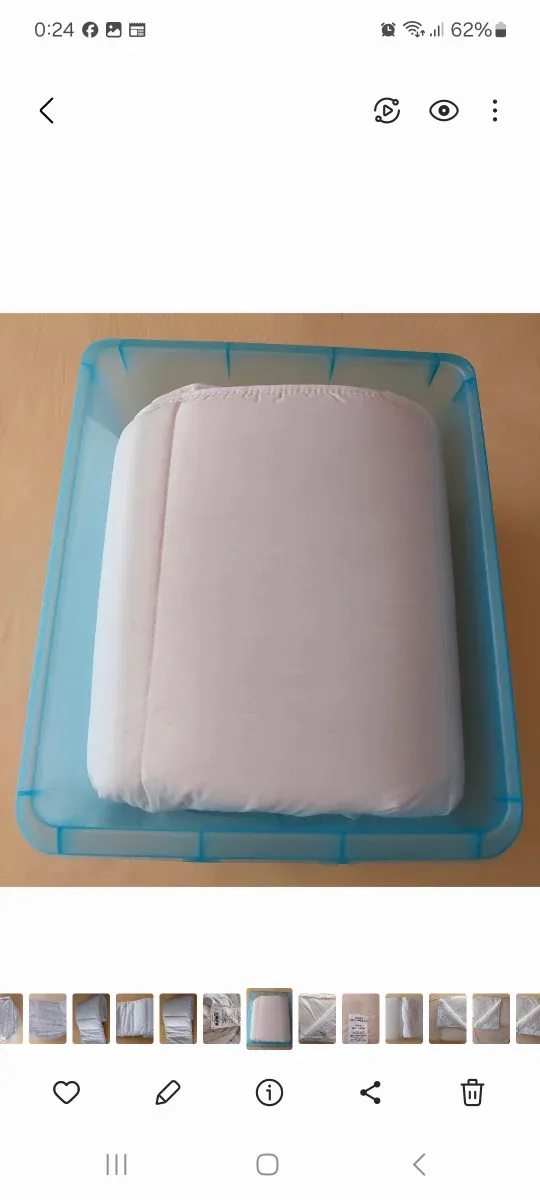 Relleno nórdico blanco