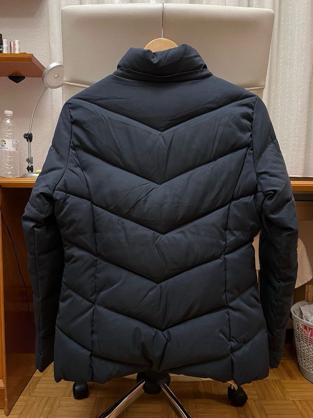 Chaqueta acolchada azul marino