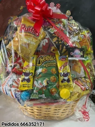 Cestas Personalizadas y Dulces