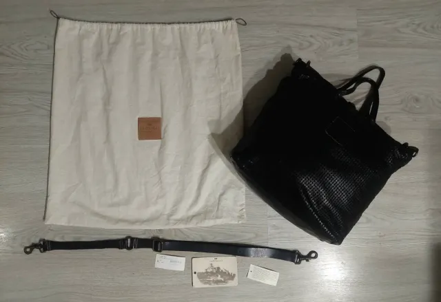 Bolso Tote Campomaggi Negro