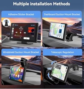 CarPlay Android e iOS touchscreen 9 Pollici