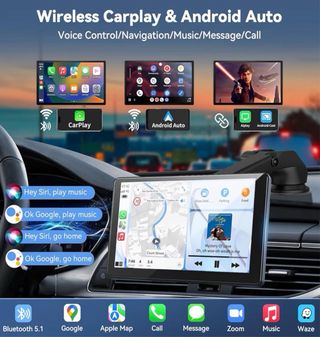 CarPlay Android e iOS touchscreen 9 Pollici