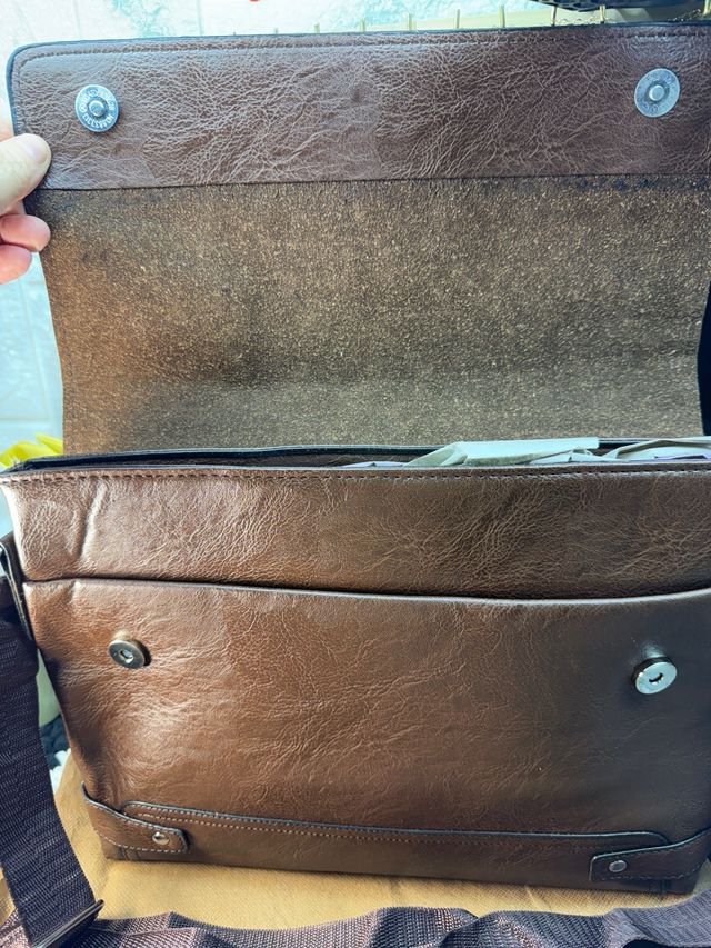 Bolso bandolera marrón