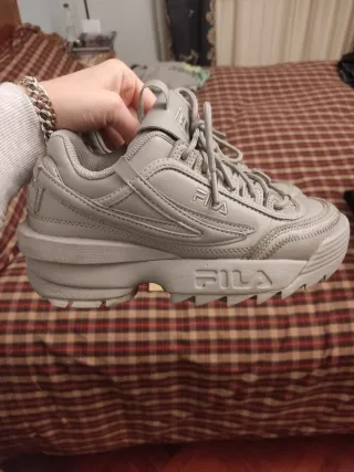 Deportivas Fila Disruptor Grises