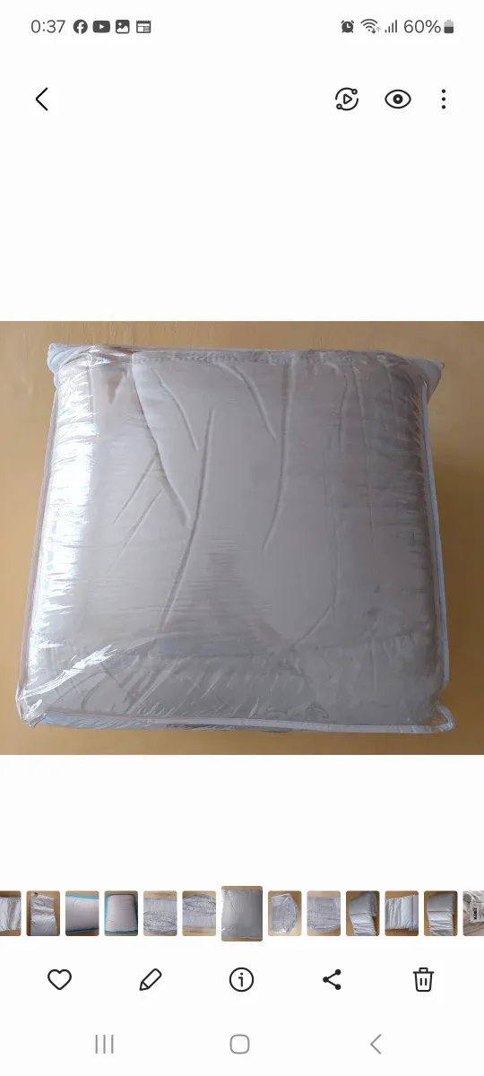 Relleno nórdico blanco