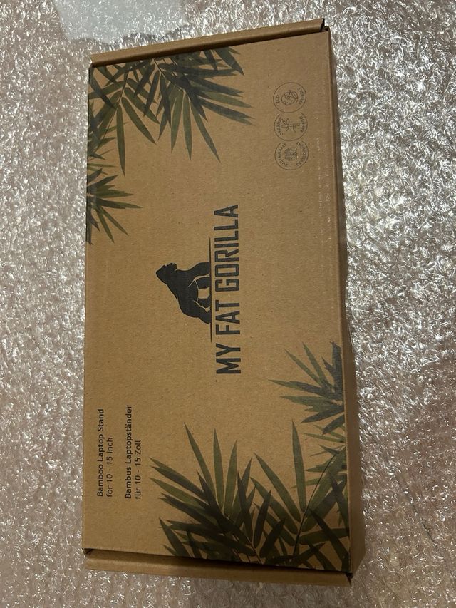 Soporte Portátil Bambú MY FAT GORILLA