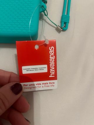 Cartera Havaianas Teal
