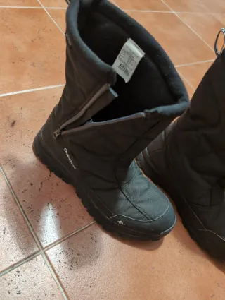 Botas de nieve Quechua negras
