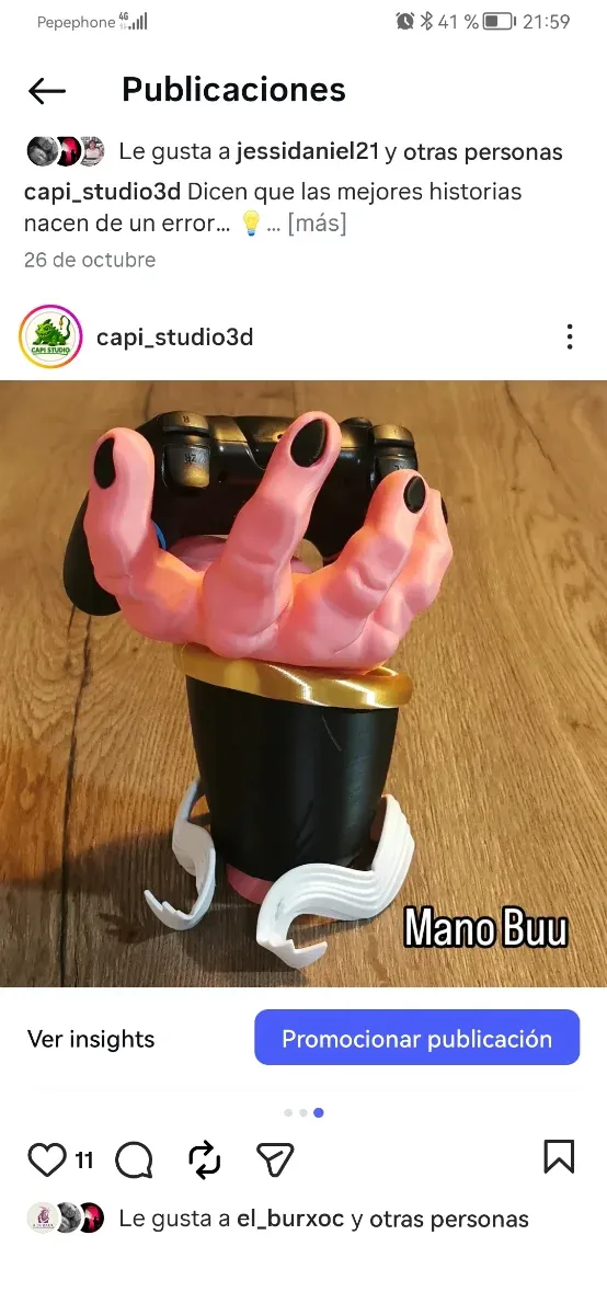 Soporte Mando Majin Buu