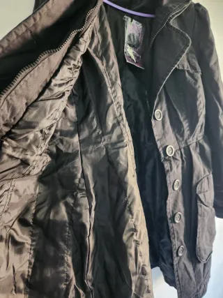 Abrigo Fashion Union Marrón Talla M