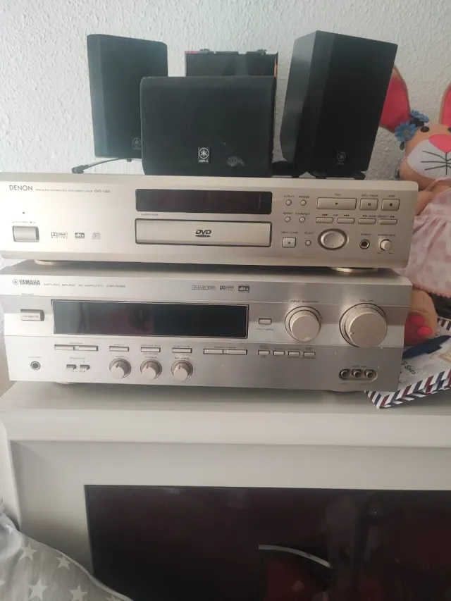 Home Cinema Denon DVD y Amplificador Yamaha