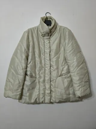 Giubbotto imbottito color ghiaccio